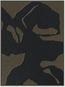 Arte da parete acustica Silent Shadows con cornice in legno