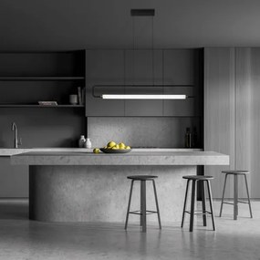 Lampadario LED con cavo FELICJA LED/30W/230V 4000K nero