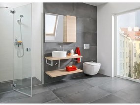 JIKA H8184200001121 - Lavabo da appoggio CUBITO Ø 40 cm ceramica/bianco