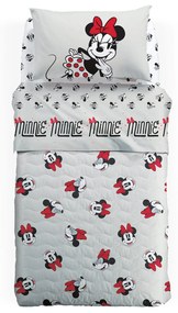 Copriletto Primaverile Singolo Minnie Retro   in Cotone