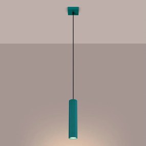 Brilagi - Lampada a sospensione con cavo CRESTO 1xGU10/10W/230V turchese