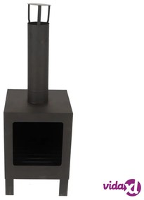 Esschert Design Stufa da Terrazzo S Nera