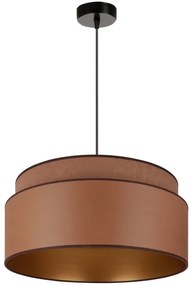 Brilagi - Lampadario a cavo OREGON VEGE 1xE27/15W/230V Ø 45 cm marrone