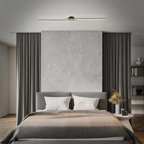 Briloner 3717-025 - Lampadario a plafone LED REY 2xLED/12W/230V nero