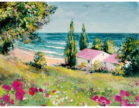 Dipinto 85x113 cm Idyll View - Styler