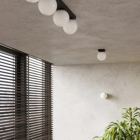 Lampada da parete bianca e nera Blaze – Sollux