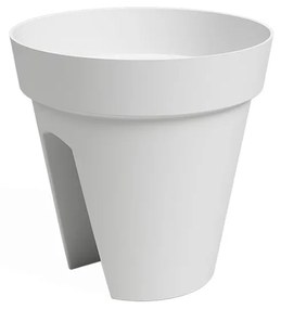 Fioriera per ringhiere in plastica riciclata ø 30 cm Capri - Artevasi