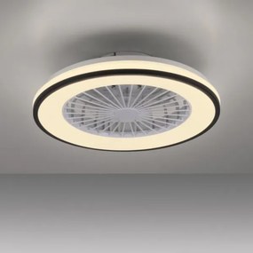 JUST LIGHT. 14447-18 - Ventilatore da soffitto LED RGBW LENO LED/44W/230V + DO