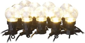 Catena luminosa LED da esterno 10xLED/10m IP44 trasparente