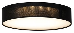 Lampada da soffitto Smart nera 30 cm con LED RGB - Taiko