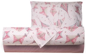 Completo letto singolo acquiloni rosa SmartDecoHome