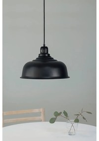 Lampada a sospensione nera con paralume in metallo 37x37 cm Port - Markslöjd