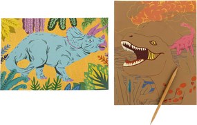 Carte da grattare - dinosauri
