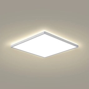 Brilagi - Plafoniera LED per bagno ULTRA SLIM LED/24W/230V 42x42 cm argento IP54