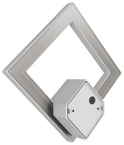 Applique LED da Esterno Quadrata 12W IP65 CCT con LED OSRAM - Bianca