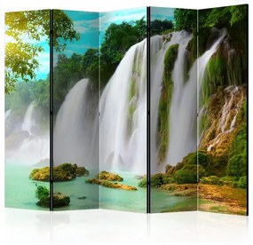 Paravento Detian waterfall (China) II [Room Dividers]