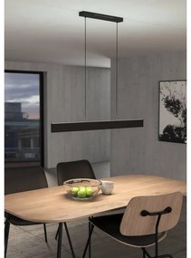 Plafoniera LED Andreas-Z, nero117 cm, luce calda dimmerabile EGLO