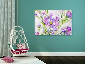 Stampa su tela – Fiori dipinti dell'estate