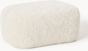 Pouf grande in teddy Wolke