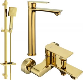 Mexen Royo DQ45 set da bagno, oro - 72213DQ45-50