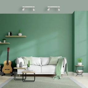 LED Luce Spot a LED TUBSSON 2xGU10/4,8W/230V bianco/cromo lucido