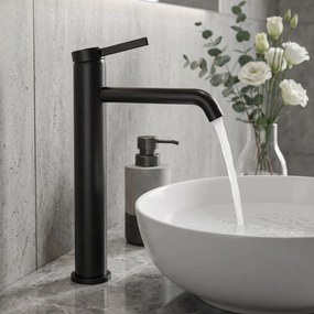 Rubinetto da bagno Rea Rivo Black High