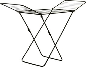 Stendibiancheria con ali 18 metri nero pieghevole