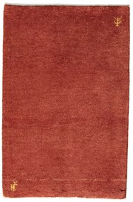 Gabbeh Tappeto persiano 90 x 60 Rosso (Iran) Annodato A Mano