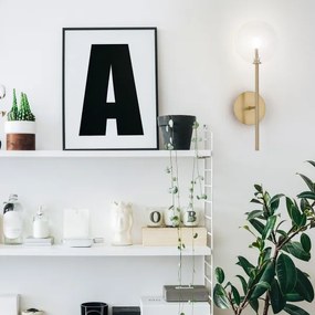 Ideal Lux - Applique a LED EQUINOXE 1xG4/2W/230V ottone/limpido