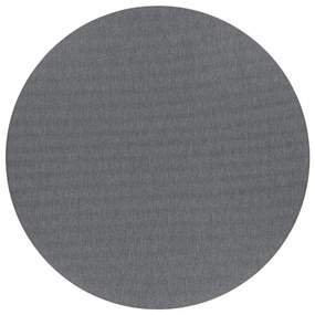 Tappeto rotondo grigio scuro ø 160 cm Bono™ - Narma