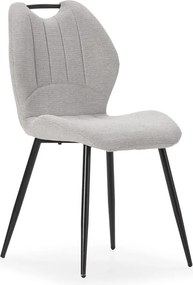 Set di 4 sedie da pranzo grigio chiaro Muli - Marckeric