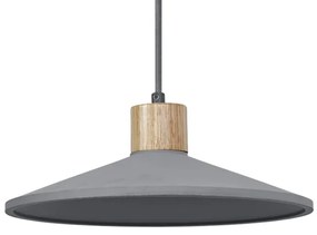 Ledvance - Lampadario a sospensione con filo DECOR CONCRETE 1xE27/15W/230V diametro 32 cm calcestruzzo grigio
