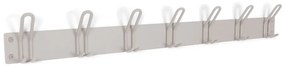 Attaccapanni da parete grigio tortora in metallo 100 cm Miles – Spinder Design