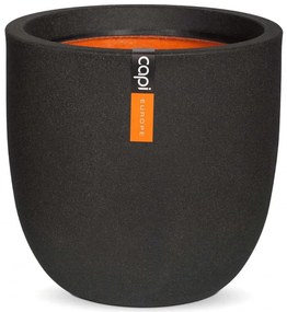 Fioriera Urban Smooth Rotonda 35x34 Cm Nera Kbl932 /