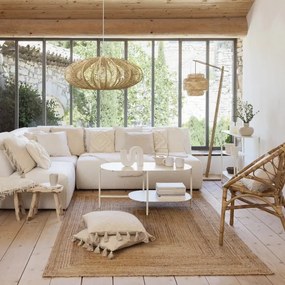 Atmosphera - Lampada con piedistallo LIBY 1xE27/40W/230V bambù