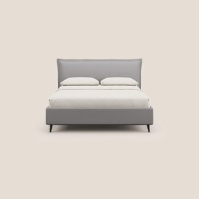 Hans letto contenitore imbottito minimal in tessuto simil cotone impermeabile T19