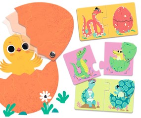 Puzzle duo - Cosa nascerà dall'uovo?