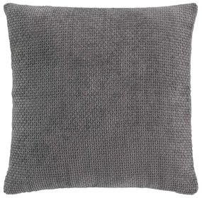 Cuscino decorativo in ciniglia 45x45 cm Leo – douceur d'intérieur