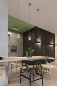 Plafoniera da Soffitto in Alluminio ORBIS 1 GU10 Grigia da interno