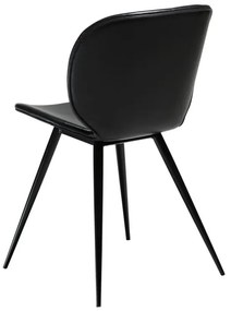 Sedia in similpelle nera Cloud - DAN-FORM Denmark