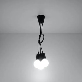 Lampadario a sospensione con filo DIEGO 3xE27/60W/230V