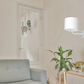 Lampada da parete ARDEN 1xE27/60W/230V bianca
