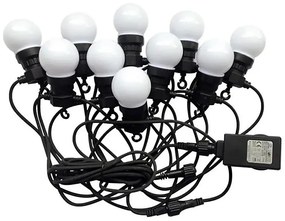 Catena LED da esterno STRING 5m 10xLED/0,5W/230V IP44 3000K