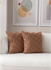 Federe decorative in set 2 pz 43x43 cm Tuffet – Mioli Decor