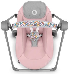 Lionelo - Dondolo per bambini OTTO 4xLR14 Rosa baby