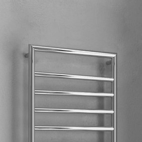 Scalda salviette bagno 900x500mm cromato interasse 462 mm KAM-D7009C - KAMALU