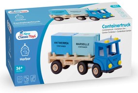 Camion in legno con due container - Harbor Line