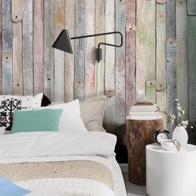 Fotomurale Vintage wood, multicolor