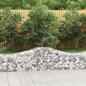 Cesti Gabbioni Ad Arco 50 Pz 200x50x40/60 Cm Ferro Zincato /