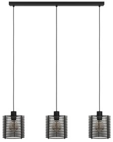 Eglo 900738 - Lampadario a sospensione con filo SEGOVIA 3xE27/40W/230V